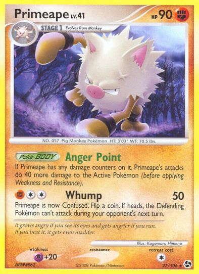 Primeape (27/106) [Great Encounters]