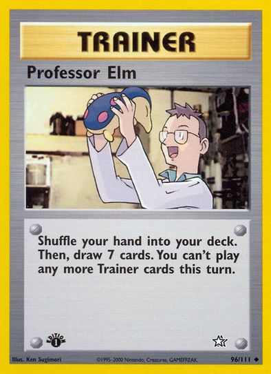 Professor Elm (96/105) [Neo Genesis]