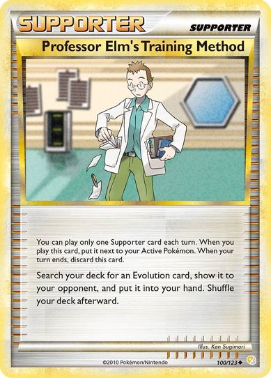 Professor Elm's Training Method (100/102) [HeartGold SoulSilver]