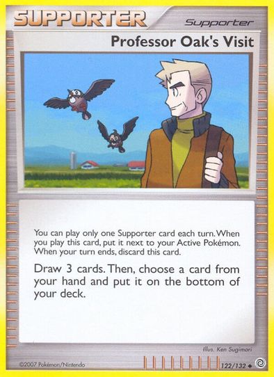 Professor Oak's Visit (122/132) [Secret Wonders]
