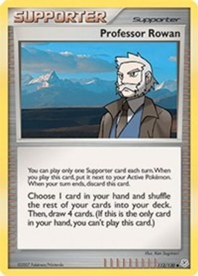 Professor Rowan (112/130) [Diamond & Pearl: Base Set]