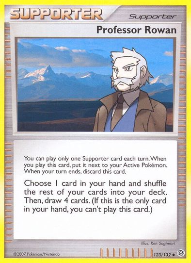 Professor Rowan (123/132) [Secret Wonders]