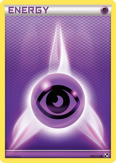 Psychic Energy (109/114) [Black and White]