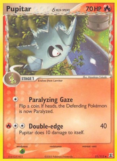 Pupitar  (51/101) [Delta Species]