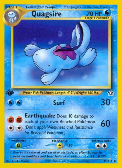 Quagsire (45/105) [Neo Genesis]