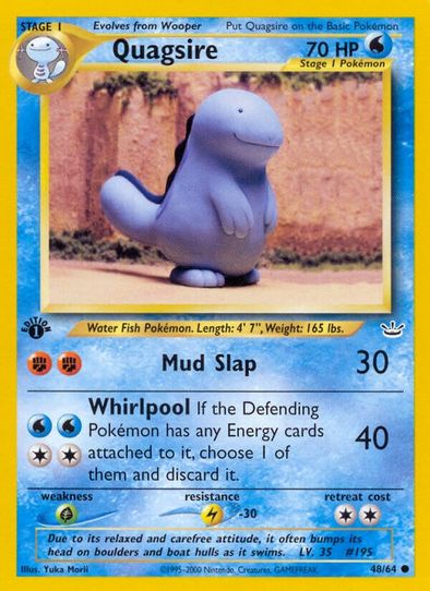 Quagsire (48/64) [Neo Revelation]