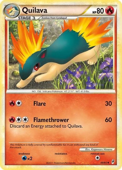 Quilava (49/95) [Call of Legends]