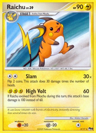 Raichu (3) [POP Series 9]