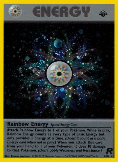 Rainbow Energy (17/82) [Team Rocket]