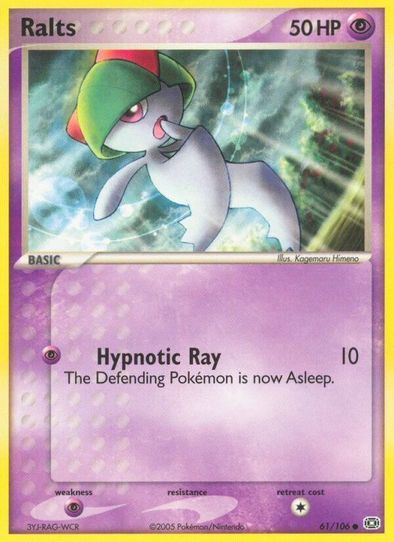 Ralts (61/106) [EX: Emerald]