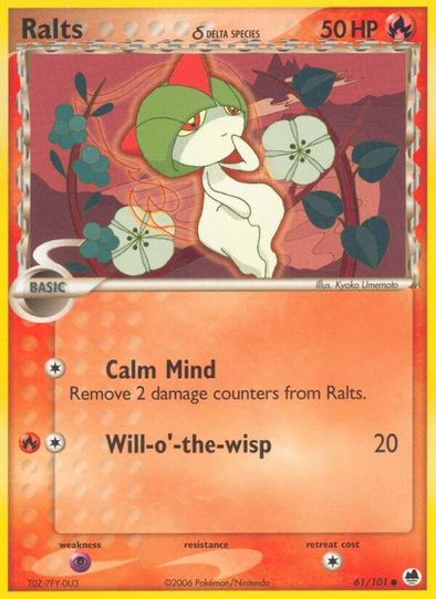 Ralts (Delta Species) (61/101) [EX: Dragon Frontiers]