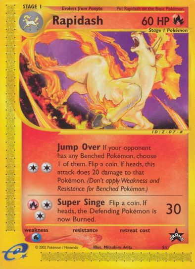 Rapidash (51/63) [WoTC Promo]
