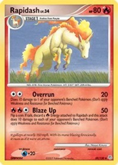 Rapidash (59/130) [Diamond & Pearl: Base Set]