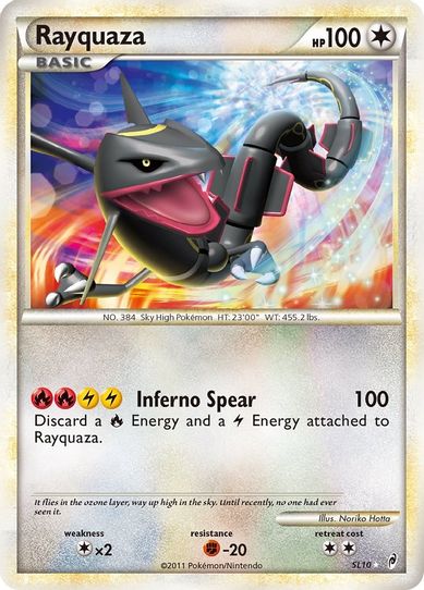 Rayquaza (Shiny) (SL10/95) [Call of Legends]