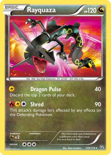 Rayquaza (128/124) [Dragons Exalted]