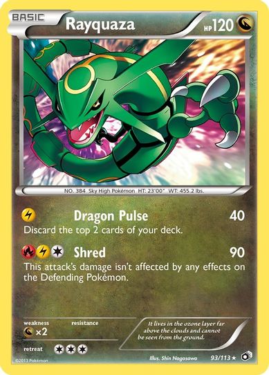 Rayquaza (93/113) [Legendary Treasures]