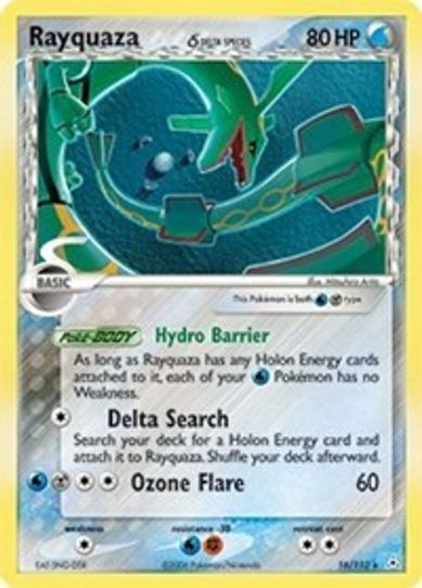 Rayquaza ( - Delta Species) (16/111) [EX: Holon Phantoms]
