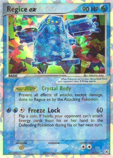Regice ex (97/101) [Hidden Legends]