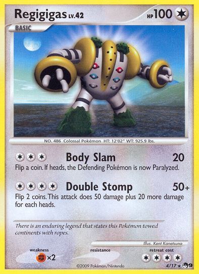 Regigigas (4) [POP Series 9]