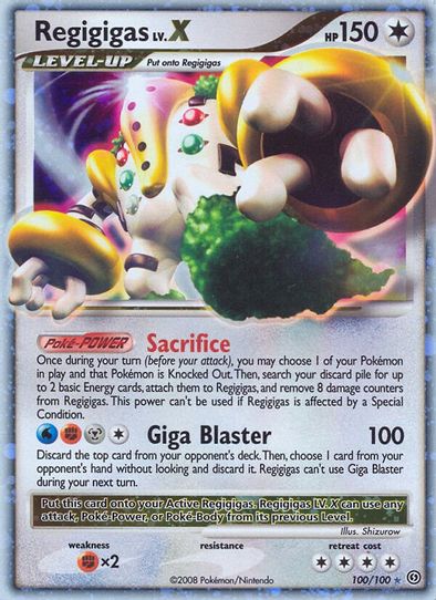 Regigigas Lv.X (100/100) [Diamond & Pearl: Stormfront]