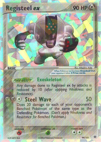 Registeel ex (99/101) [Hidden Legends]