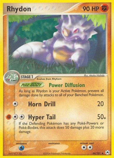 Rhydon (46/101) [Hidden Legends]