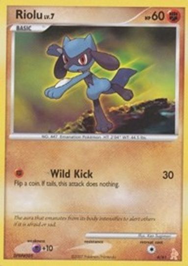 Riolu (6) [DP Trainer Kit: Manaphy & Lucario]