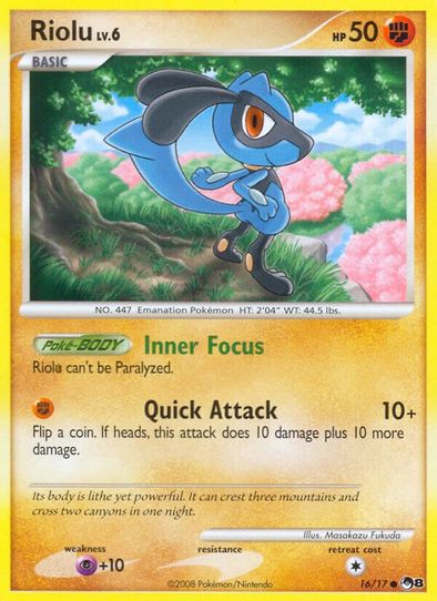 Riolu (16) [POP Series 8]