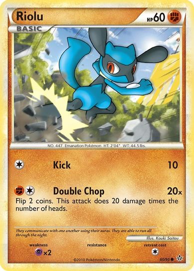 Riolu (60/95) [Heartgold & Soulsilver: Unleashed]