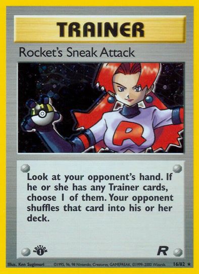 Rocket's Sneak Attack (16/82) [Team Rocket]