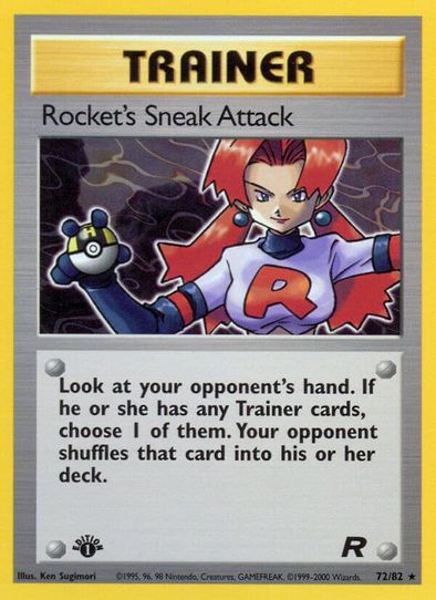 Rocket's Sneak Attack (72/82) [Team Rocket]