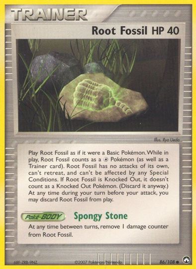 Root Fossil (86/108) [Power Keepers]