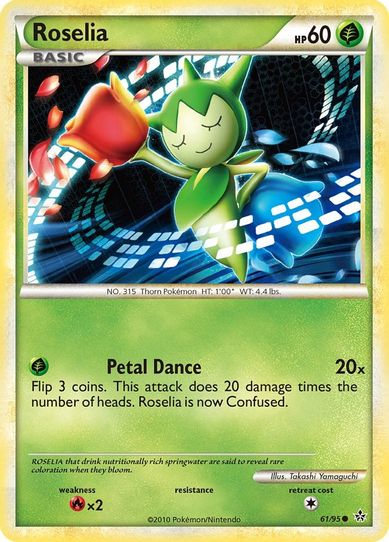 Roselia (61/95) [Heartgold & Soulsilver: Unleashed]