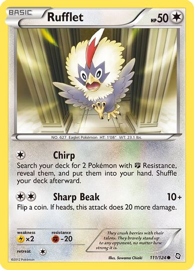Rufflet (111/124) [Dragons Exalted]