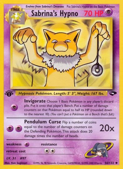 Sabrina's Hypno (56/132) [Gym Challenge]