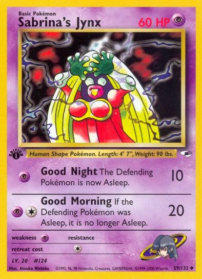 Sabrina's Jynx (59/132) [Gym Heroes]