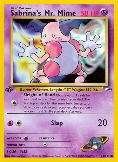 Sabrina's Mr. Mime (94/132) [Gym Heroes]
