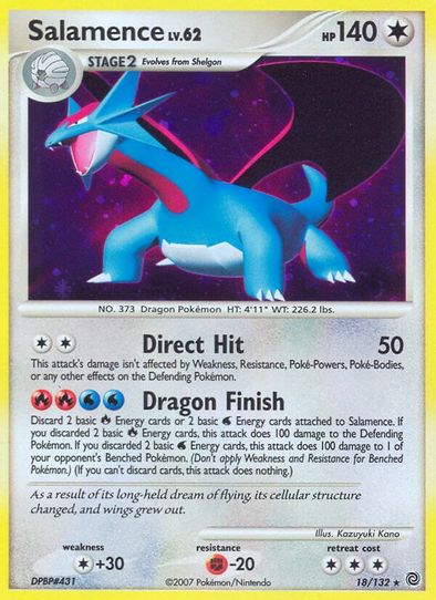 Salamence (18/132) [Secret Wonders]