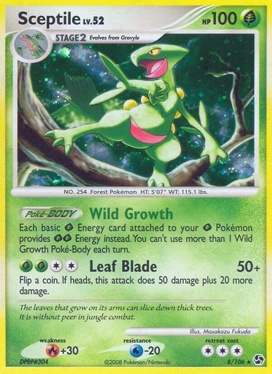 Sceptile (8/106) [Great Encounters]
