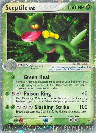 Sceptile ex (93/95) [EX: Team Magma Vs Team Aqua]