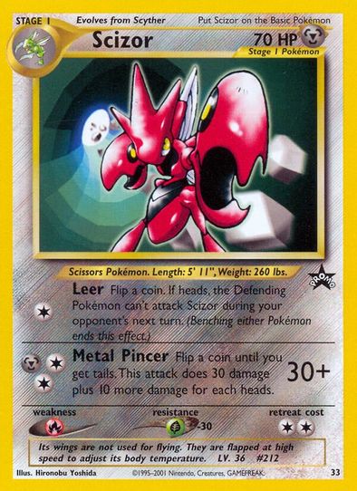 Scizor (33/63) [WoTC Promo]