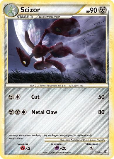 Scizor (7/90) [Heartgold & Soulsilver: Undaunted]