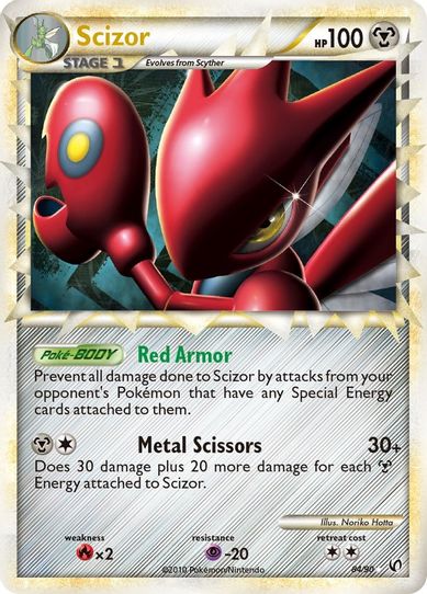 Scizor (Prime) (84/90) [Heartgold & Soulsilver: Undaunted]