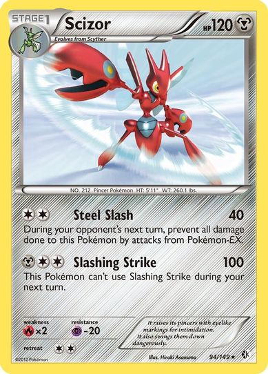 Scizor (94/109) [Boundaries Crossed]