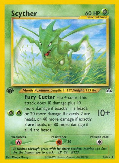 Scyther (46/75) [Neo Discovery]