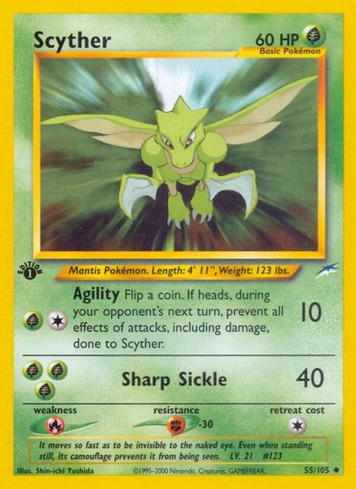 Scyther (55/105) [Neo Destiny]
