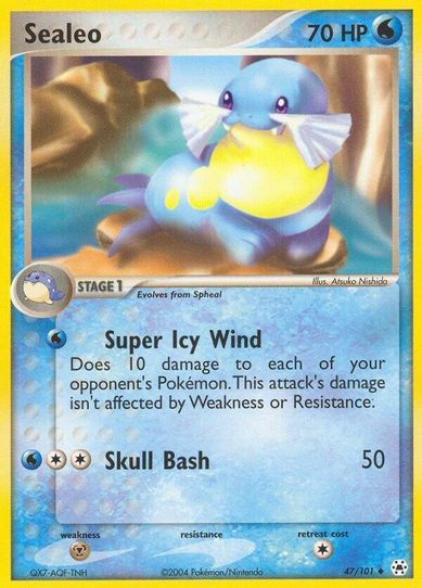 Sealeo (47/101) [Hidden Legends]