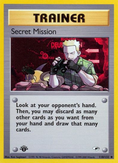 Secret Mission (118/132) [Gym Heroes]