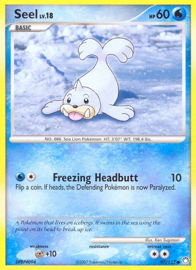 Seel (97/123) [Mysterious Treasures]