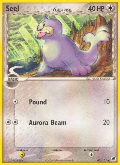 Seel (Delta Species) (62/101) [EX: Dragon Frontiers]